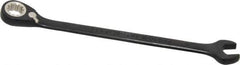Proto - 8mm 12 Point Combination Wrench - 15° Head Angle, 5-1/2" OAL, Steel, Black Chrome Finish - USA Tool & Supply