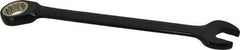 Proto - 22mm 12 Point Combination Wrench - 15° Head Angle, 11-7/16" OAL, Steel, Black Chrome Finish - USA Tool & Supply