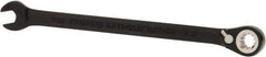 Proto - 7/32" 12 Point Combination Wrench - 15° Head Angle, 5" OAL, Steel, Black Chrome Finish - USA Tool & Supply