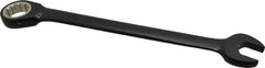 Proto - 7/8" 12 Point Combination Wrench - 15° Head Angle, 11-7/16" OAL, Steel, Black Chrome Finish - USA Tool & Supply