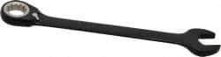 Proto - 1-1/4" 12 Point Combination Wrench - 15° Head Angle, 16-3/4" OAL, Steel, Black Chrome Finish - USA Tool & Supply