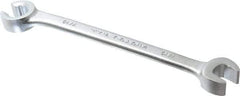 Proto - 7/16 x 7/16", Satin Finish, Combination Flare Nut Wrench - 12 Points, 6-1/32" OAL, Steel, Double End Head - USA Tool & Supply