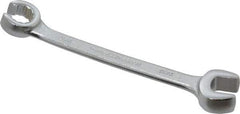 Proto - 9/16 x 9/16", Satin Finish, Combination Flare Nut Wrench - 12 Points, 6-15/16" OAL, Steel, Double End Head - USA Tool & Supply