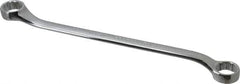 Proto - 13/16" x 7/8" 12 Point Offset Box Wrench - Double End, 1-11/64" Head Diam x 31/64" Head Thickness, 12-11/16" OAL, Steel, Black Finish, 7.5° Offset - USA Tool & Supply