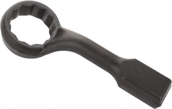 Proto - 4-1/4" 12 Point Striking Box Wrench - Single End, 6-1/4" Head Diam x 2-3/8" Head Thickness, 18" OAL, Steel, Black Finish, 60° Offset - USA Tool & Supply