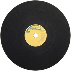 Norton - 26" Ceramic Cutoff Wheel - 7/32" Thick, 1-3/4" Arbor - USA Tool & Supply