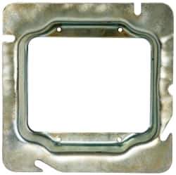 Cooper Crouse-Hinds - Electrical Outlet Box Steel Square Cover - USA Tool & Supply