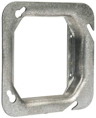 Cooper Crouse-Hinds - Electrical Outlet Box Steel Square Cover - USA Tool & Supply