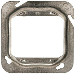 Cooper Crouse-Hinds - Electrical Outlet Box Steel Square Cover - USA Tool & Supply