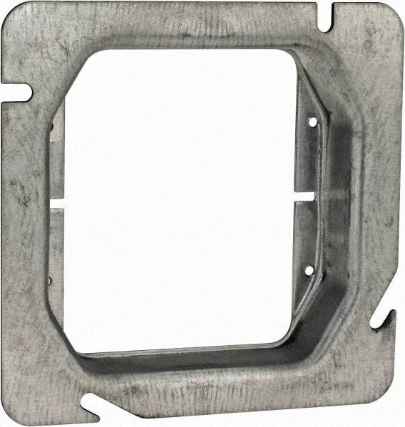 Cooper Crouse-Hinds - Electrical Outlet Box Steel Square Cover - USA Tool & Supply