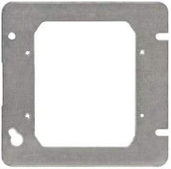 Cooper Crouse-Hinds - Electrical Outlet Box Steel Square Cover - USA Tool & Supply