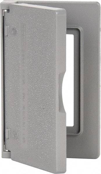 Cooper Crouse-Hinds - Electrical Outlet Box Aluminum Weatherproof Cover - Includes Gasket - USA Tool & Supply
