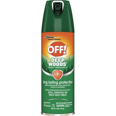 OFF! - 6 oz 25% DEET Aerosol Spray - For Black Flies, Chiggers, Fleas, Gnats, Mosquitos, Ticks - USA Tool & Supply