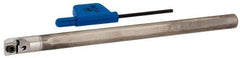 Iscar - 0.393" Min Bore Diam, 5" OAL, 0.312" Shank Diam, Indexable Boring Bar - CC.. 21.51 Insert, Screw Holding Method - USA Tool & Supply