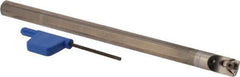 Iscar - 0.448" Min Bore Diam, 6" OAL, 3/8" Shank Diam, Indexable Boring Bar - TP.. 21.51 Insert, Screw Holding Method - USA Tool & Supply