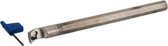 Iscar - 0.629" Min Bore Diam, 7" OAL, 1/2" Shank Diam, E-SDUC Indexable Boring Bar - DC.. 2 Insert, Screw Holding Method - USA Tool & Supply