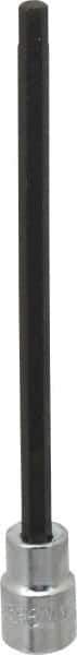 Proto - 3/8" Drive, 6mm Hex Bit Socket - 6-29/32" OAL, 5" Bit Length - USA Tool & Supply