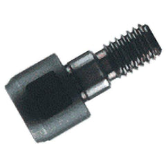 Iscar - T08 Connection to Tip, M12 Connection to Shank, Milling Tip Insert Threaded Extension - 0.7874 Inch Extension Length, 0.4606 Inch Max Diameter, FlexFit and Multimaster Series - USA Tool & Supply