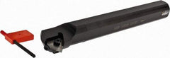 Iscar - Internal Thread, Right Hand Cut, 1-1/4" Shank Width x 1-1/4" Shank Height Indexable Threading Toolholder - 10" OAL, IR/L-TR Insert Compatibility, SI Toolholder, Series IscarThread - USA Tool & Supply