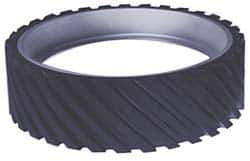 Made in USA - 12" Diam x 2" Wide Contact Wheel - Quick Change, Soft - USA Tool & Supply