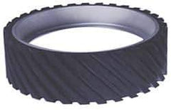 Made in USA - 6" Diam x 3" Wide Contact Wheel - Quick Change, Hard - USA Tool & Supply