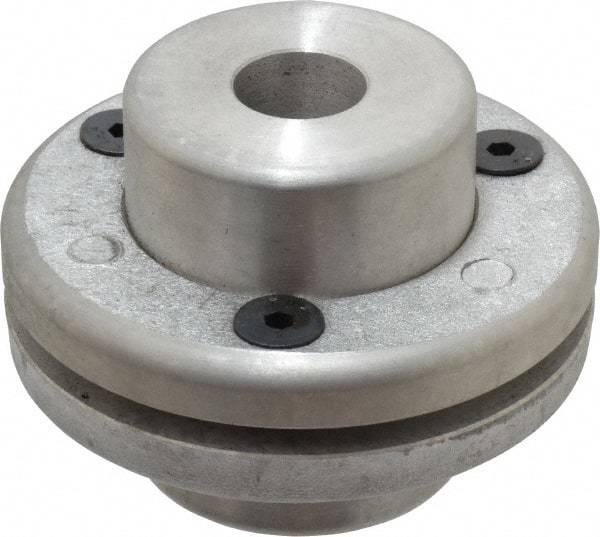 Made in USA - 6" Diam Contact Wheel Hub - 3/4" Arbor Hole, Quick Change - USA Tool & Supply
