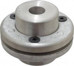 Made in USA - 6" Diam Contact Wheel Hub - 3/4" Arbor Hole, Quick Change - USA Tool & Supply