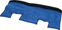 North - Terry Cloth Hard Hat Sweat & Comfort Band - Hook and Loop Attachment, Blue, Compatible with All Hard Hats - USA Tool & Supply