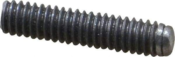 Value Collection - #8-32 3/4" OAL Fully Threaded Stud - Carbon Steel, Plain Finish - USA Tool & Supply