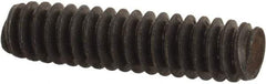 Value Collection - #10-24 3/4" OAL Fully Threaded Stud - Carbon Steel, Plain Finish - USA Tool & Supply