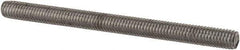 Value Collection - #10-32 2-1/2" OAL Fully Threaded Stud - Carbon Steel, Plain Finish - USA Tool & Supply