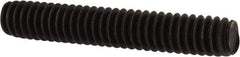 Value Collection - 1/4-20 1-1/2" OAL Fully Threaded Stud - Carbon Steel, Plain Finish - USA Tool & Supply