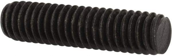 Value Collection - 5/16-18 1-1/4" OAL Fully Threaded Stud - Carbon Steel, Plain Finish - USA Tool & Supply