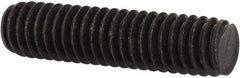 Value Collection - 5/16-18 1-1/4" OAL Fully Threaded Stud - Carbon Steel, Plain Finish - USA Tool & Supply