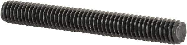 Value Collection - 5/16-18 2-1/2" OAL Fully Threaded Stud - Carbon Steel, Plain Finish - USA Tool & Supply