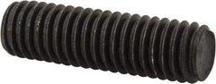 Value Collection - 3/8-16 1-1/4" OAL Fully Threaded Stud - Carbon Steel, Plain Finish - USA Tool & Supply