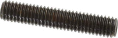 Value Collection - 3/8-16 2" OAL Fully Threaded Stud - Carbon Steel, Plain Finish - USA Tool & Supply