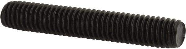 Value Collection - 3/8-16 2-1/4" OAL Fully Threaded Stud - Carbon Steel, Plain Finish - USA Tool & Supply