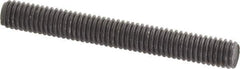 Value Collection - 3/8-16 3" OAL Fully Threaded Stud - Carbon Steel, Plain Finish - USA Tool & Supply