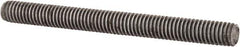 Value Collection - 3/8-16 4" OAL Fully Threaded Stud - Carbon Steel, Plain Finish - USA Tool & Supply