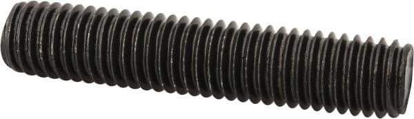 Value Collection - 1/2-13 2-1/2" OAL Fully Threaded Stud - Carbon Steel, Plain Finish - USA Tool & Supply