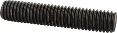 Value Collection - 1/2-13 2-1/2" OAL Fully Threaded Stud - Carbon Steel, Plain Finish - USA Tool & Supply