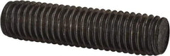 Value Collection - M10x1.50 40mm OAL Fully Threaded Stud - Carbon Steel, Plain Finish, Metric - USA Tool & Supply