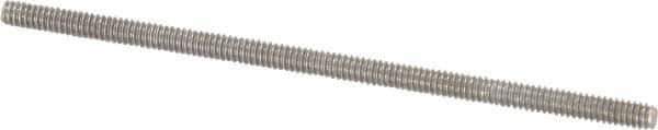 Value Collection - #2-56 2" OAL Fully Threaded Stud - Stainless Steel, Plain Finish - USA Tool & Supply