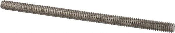 Value Collection - #8-32 3" OAL Fully Threaded Stud - Stainless Steel, Plain Finish - USA Tool & Supply