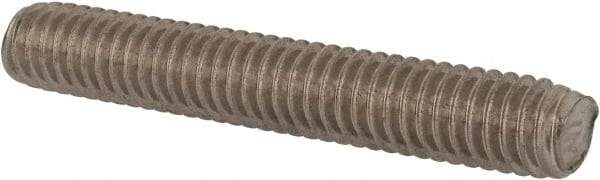 Value Collection - 5/16-18 2" OAL Fully Threaded Stud - Stainless Steel, Plain Finish - USA Tool & Supply