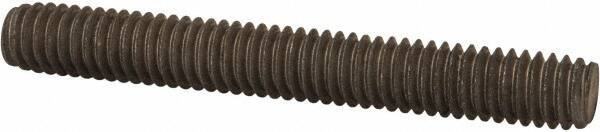Value Collection - 5/16-18 2-1/2" OAL Fully Threaded Stud - Stainless Steel, Plain Finish - USA Tool & Supply