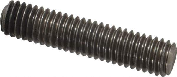 Value Collection - 3/8-16 1-3/4" OAL Fully Threaded Stud - Stainless Steel, Plain Finish - USA Tool & Supply