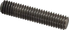 Value Collection - 3/8-16 1-3/4" OAL Fully Threaded Stud - Stainless Steel, Plain Finish - USA Tool & Supply