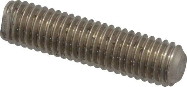 Value Collection - 1/2-13 2" OAL Fully Threaded Stud - Stainless Steel, Plain Finish - USA Tool & Supply